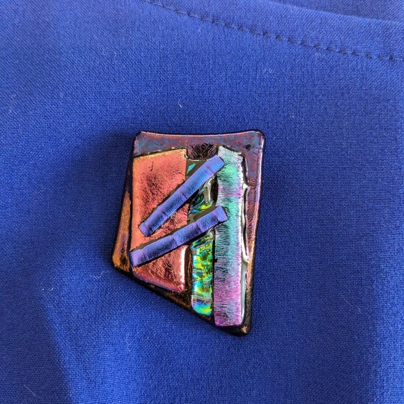 Glassworks Jewel tone pin - Picture 2 of 2